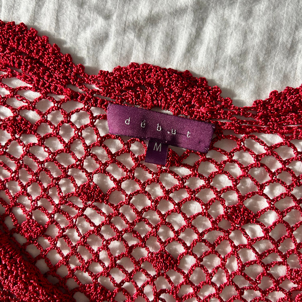 Début crotchet top M