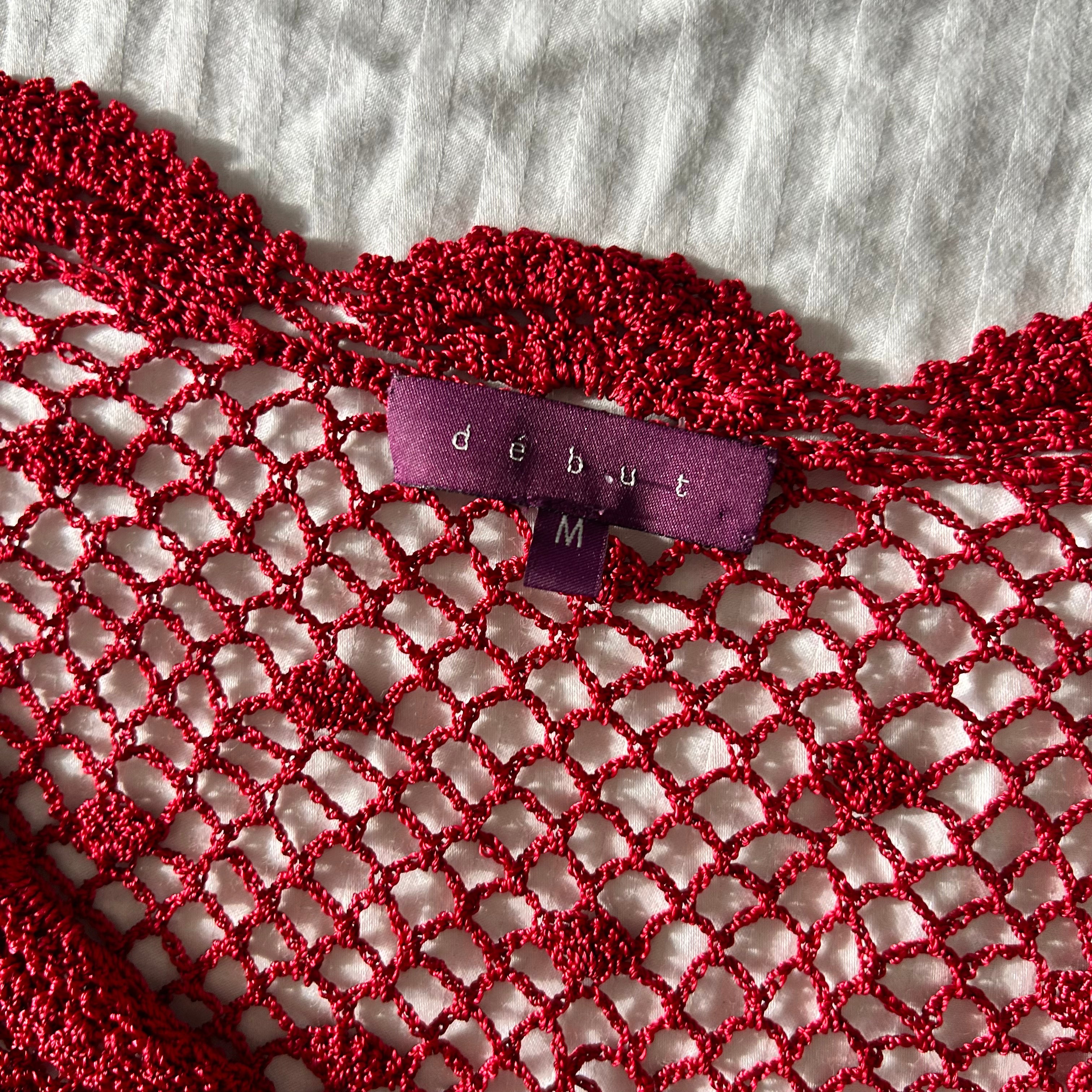 Début crotchet top M