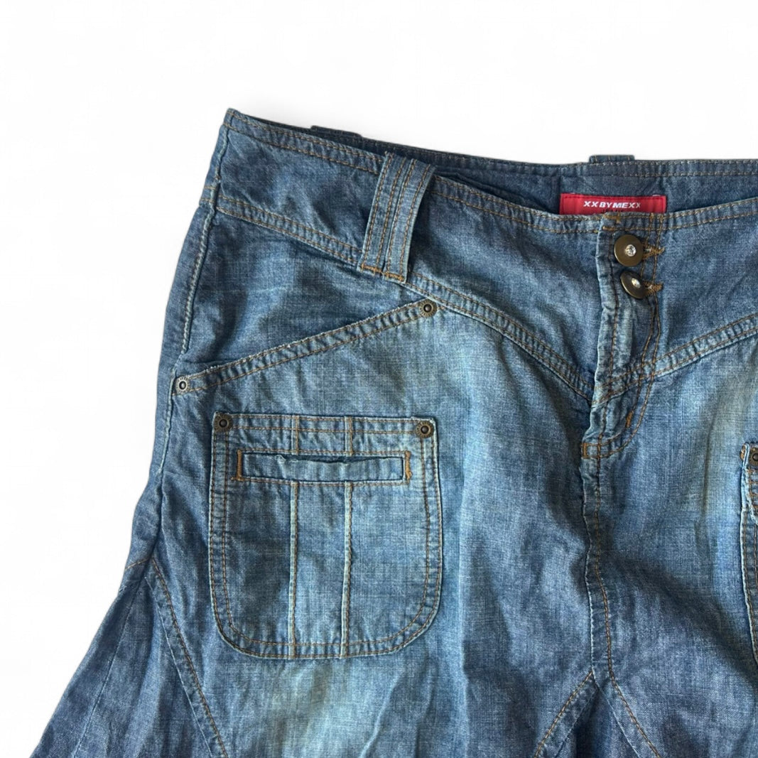 Denim midi skirt- W31 or size medium