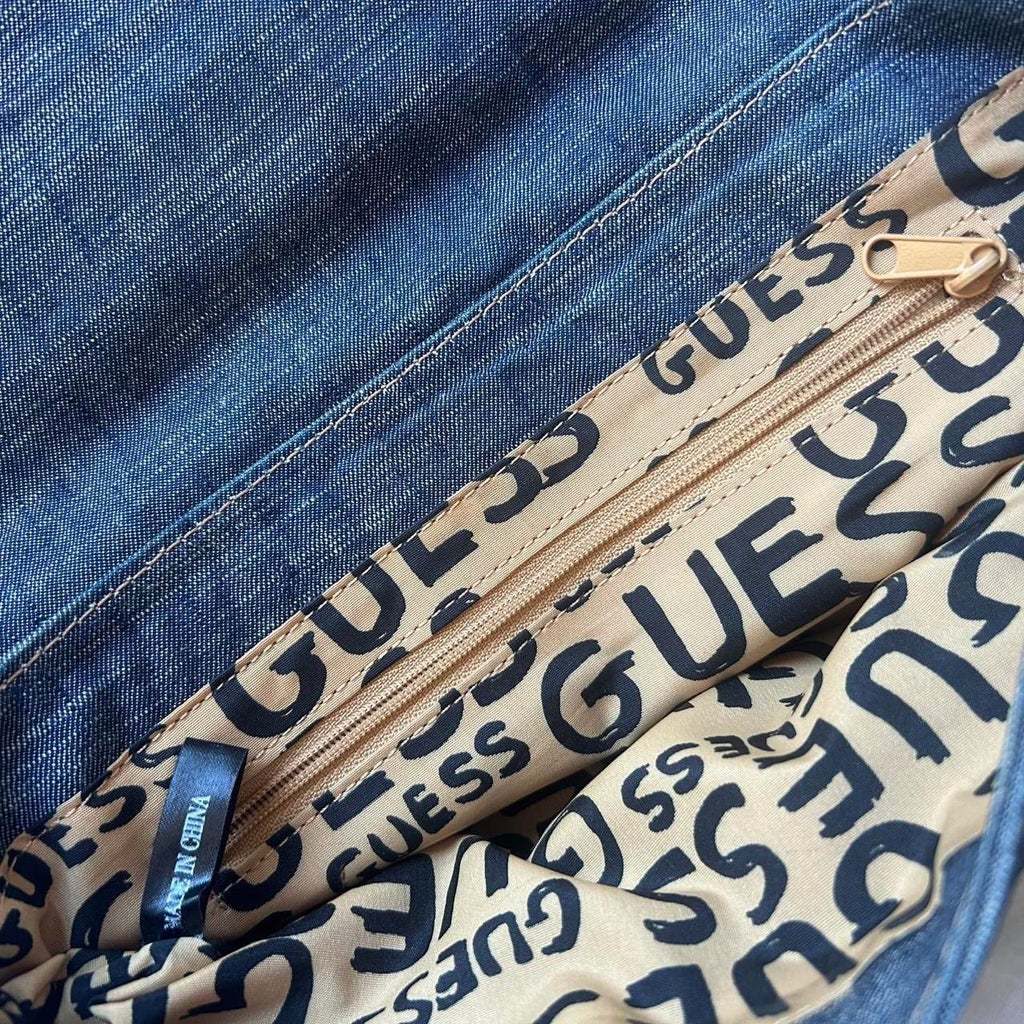 Guess denim bag