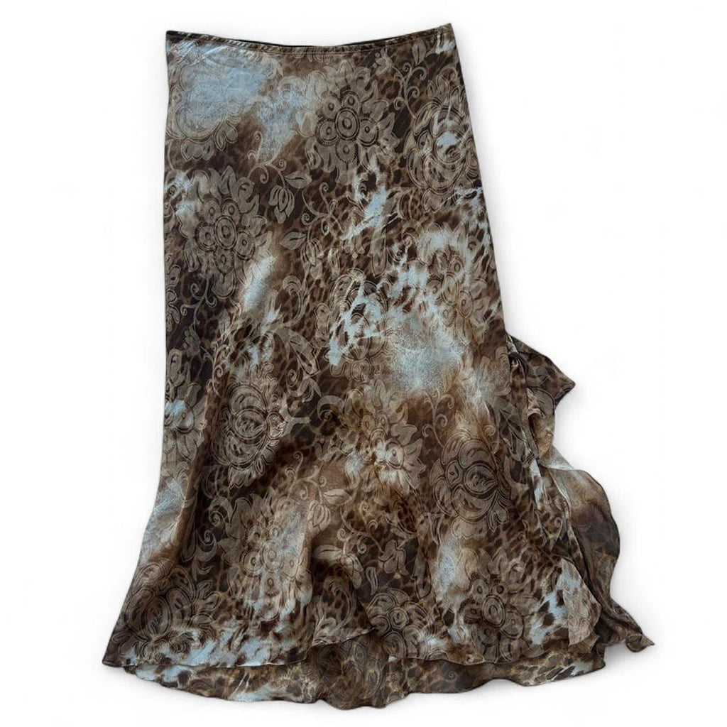 Made in Italy silk skirt - M