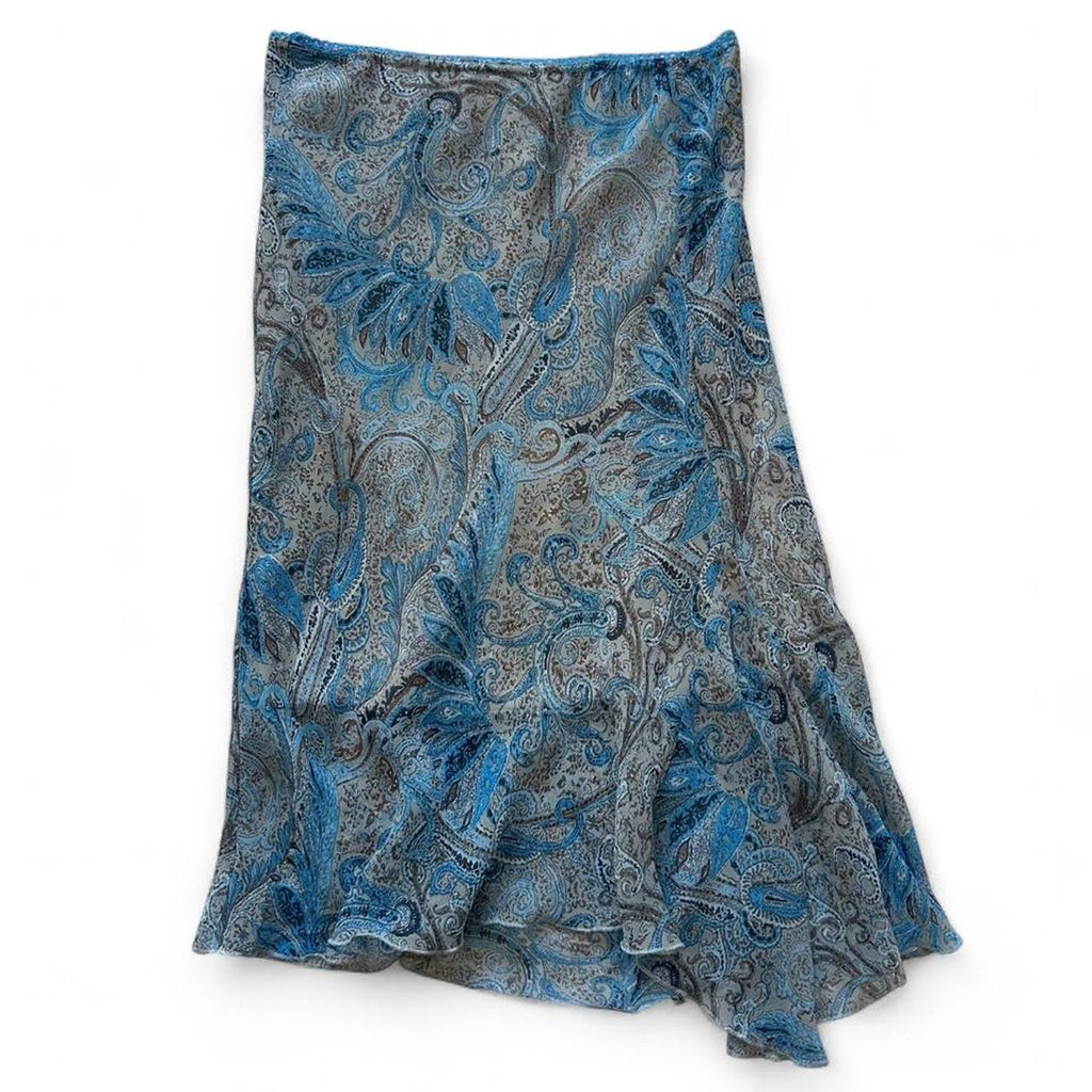 Infinity woman paisley patterned skirt- M