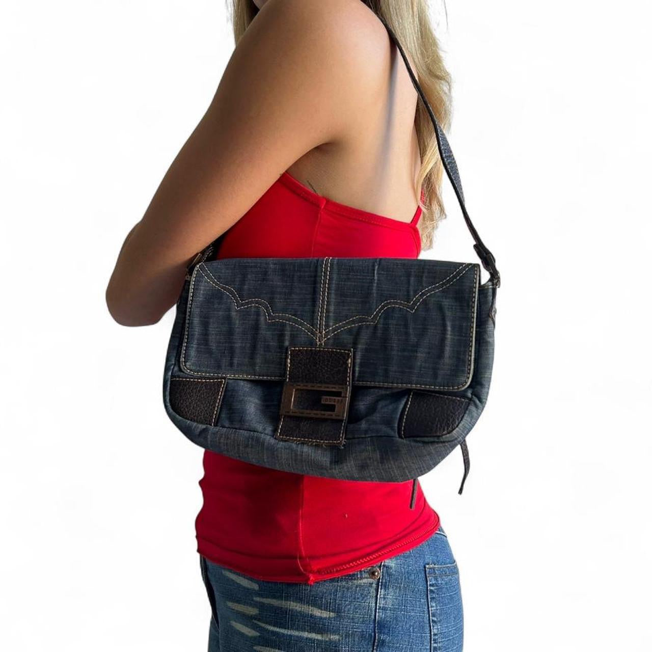 Guess denim bag