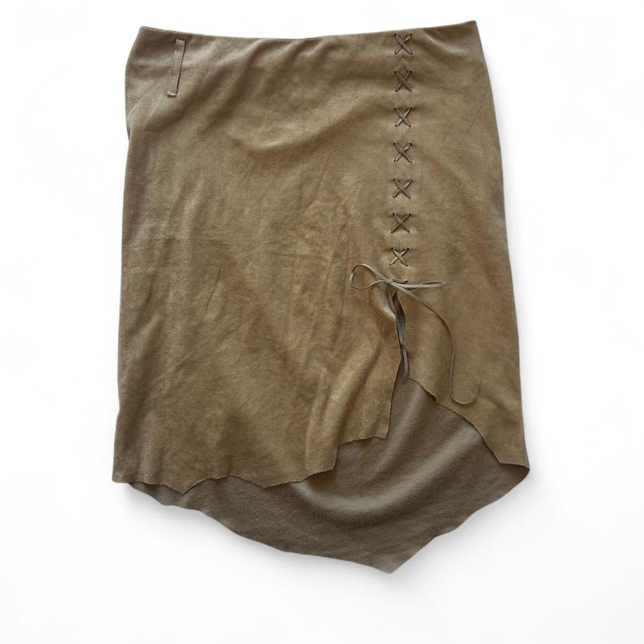Made in Italy Suede look skirt- XS/S