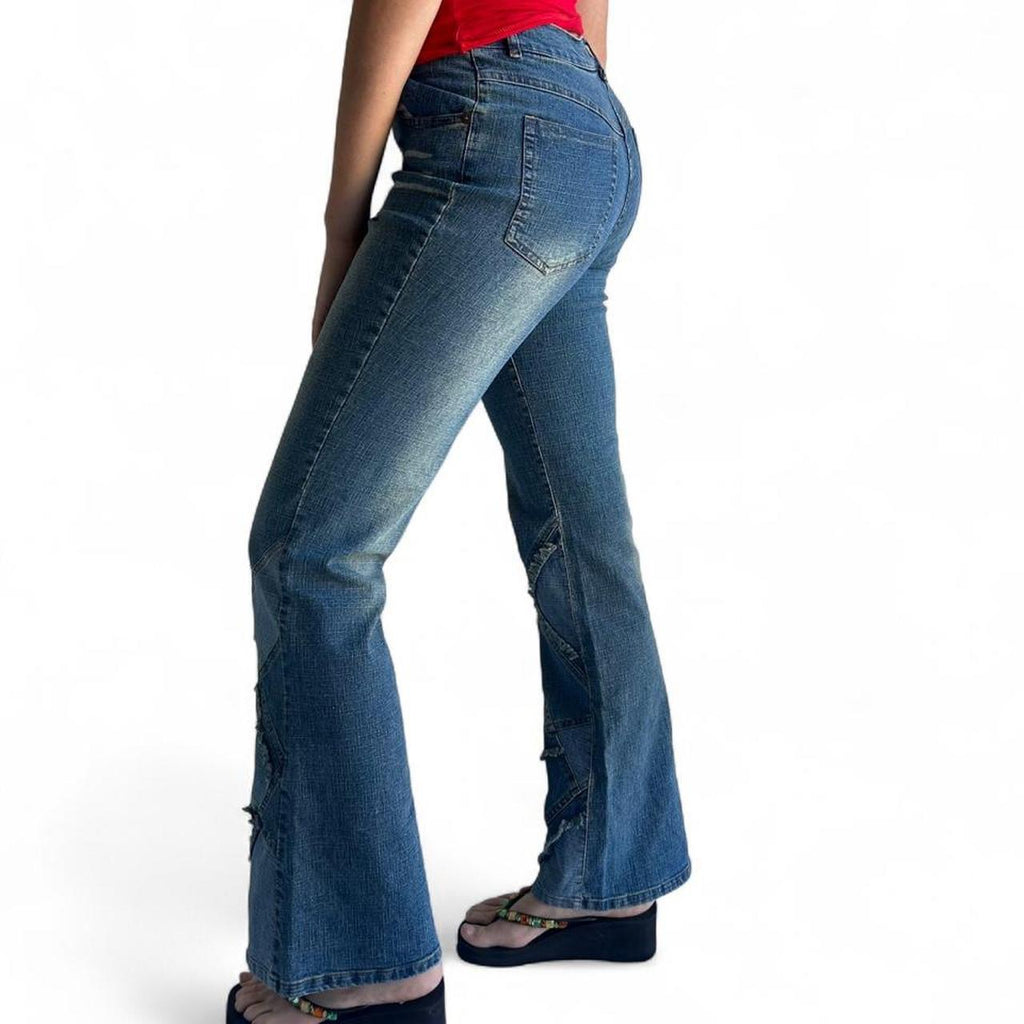 RCC mid rise flare jeans - 28”