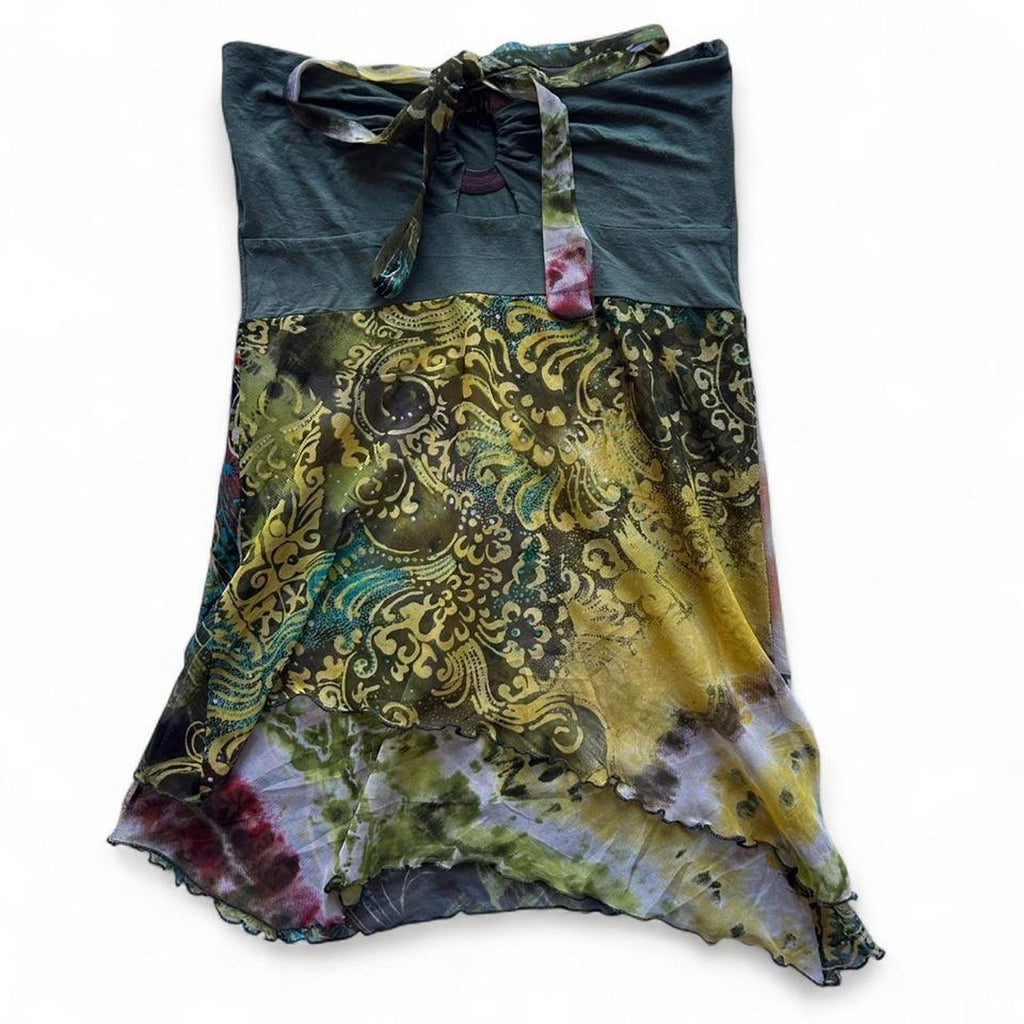 Coconuda made in Italy strapless top- M/L