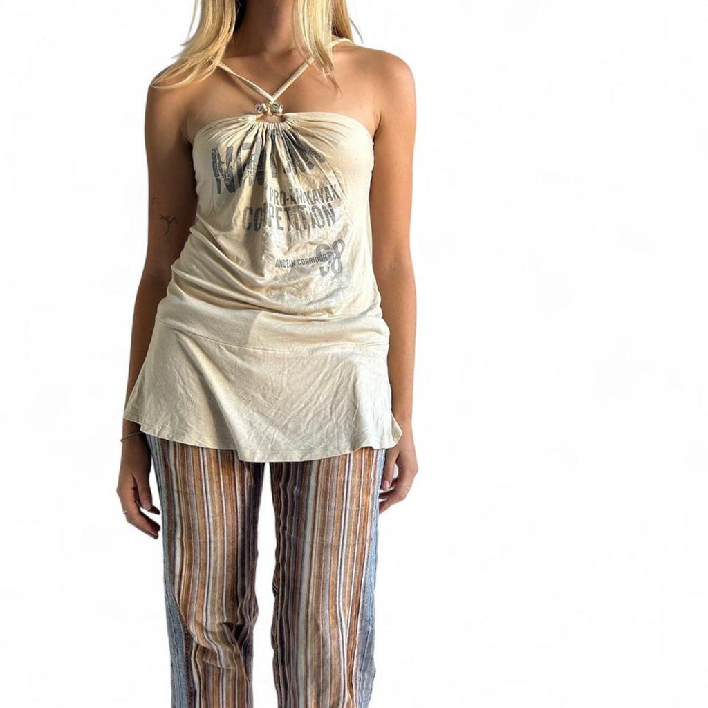 Nua Pai Jeans corduroy trousers with drawstring- M/L