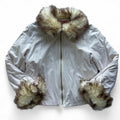 Elle puffer jacket with faux fur- M