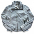 White leather jacket- M/ L