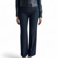 Pinstripe trousers - M