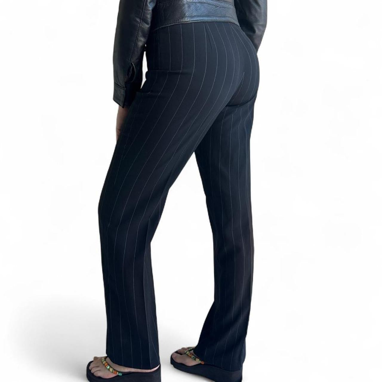 Pinstripe trousers - M