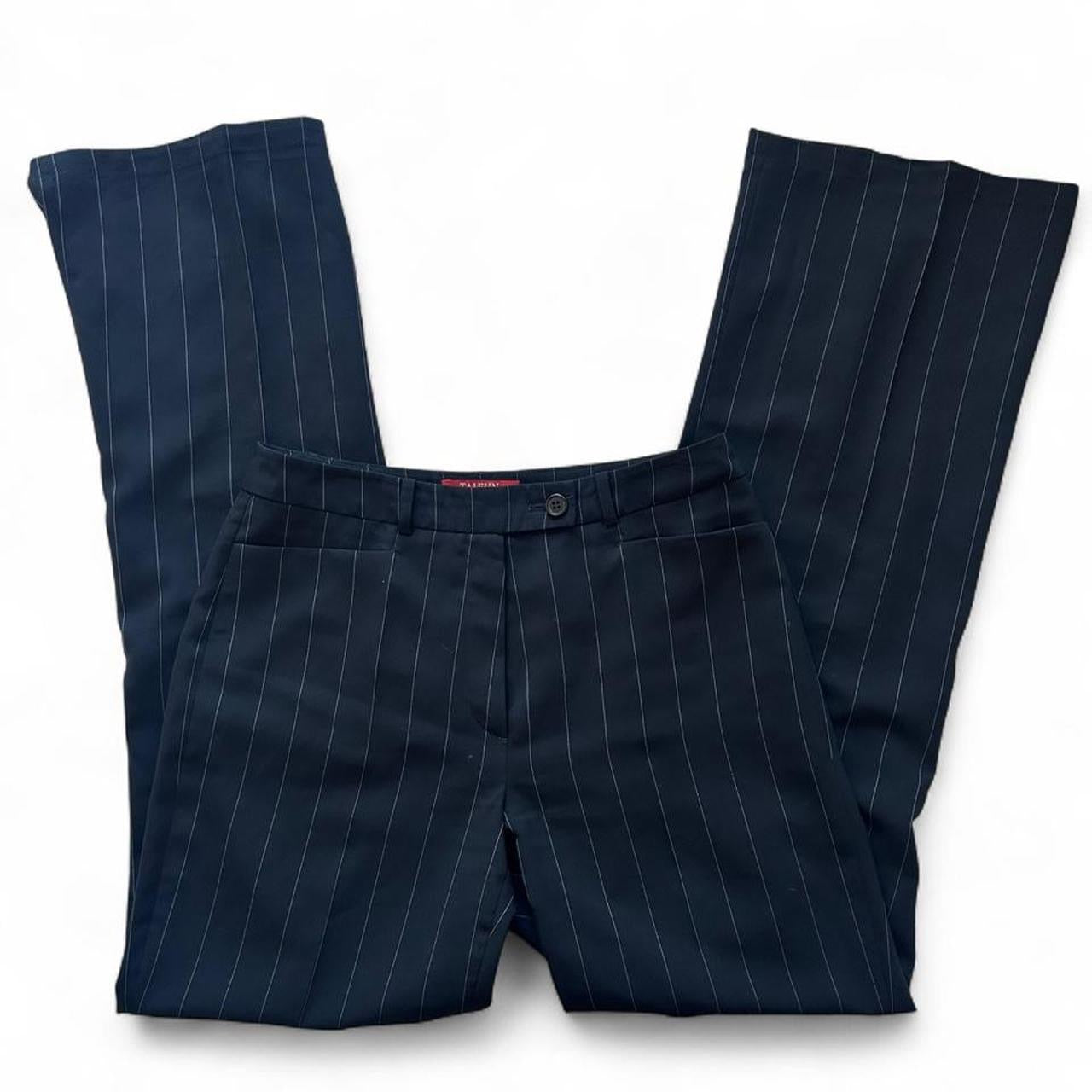 Pinstripe trousers - M