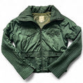 Diesel green puffer jacket- medium