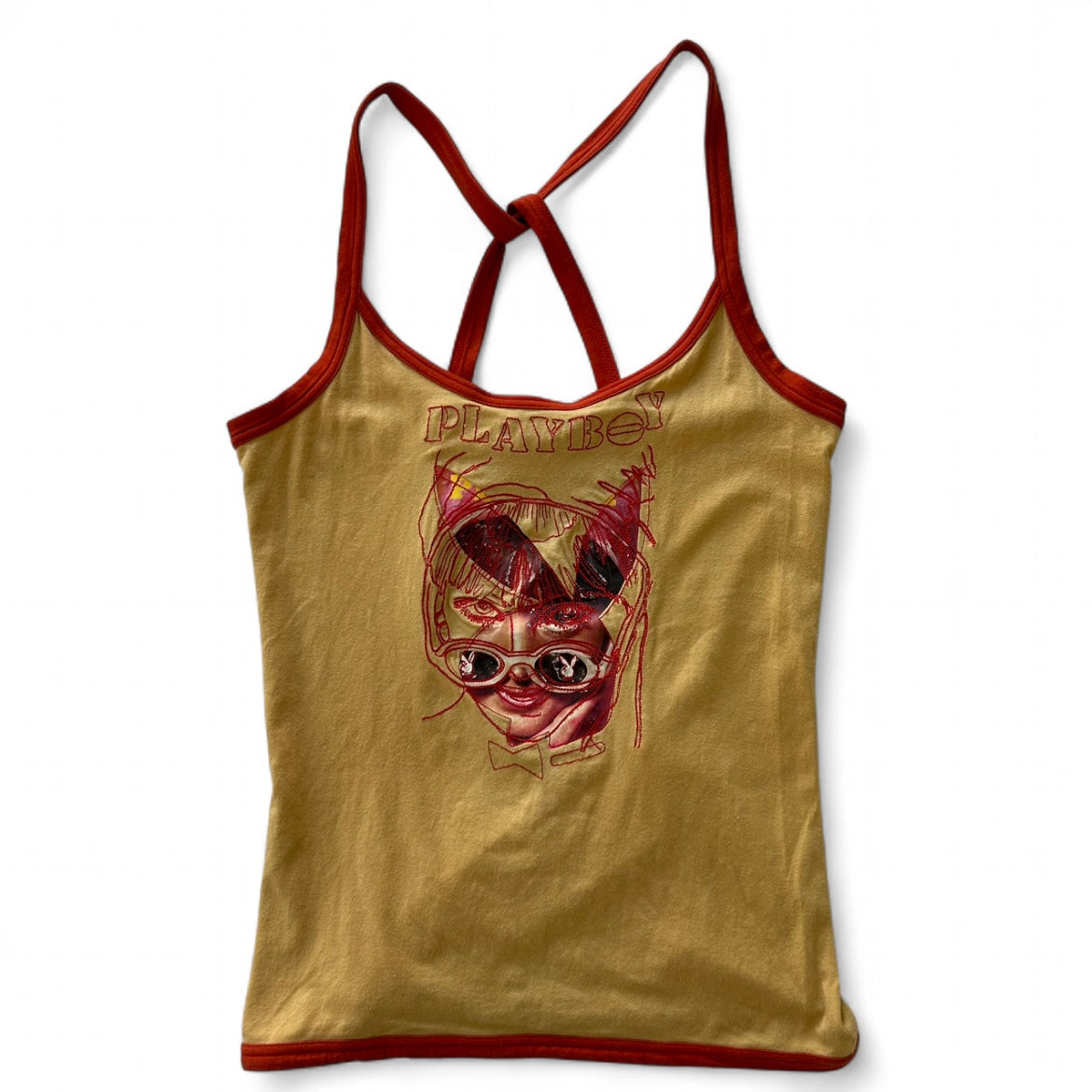Playboy Yellow tank