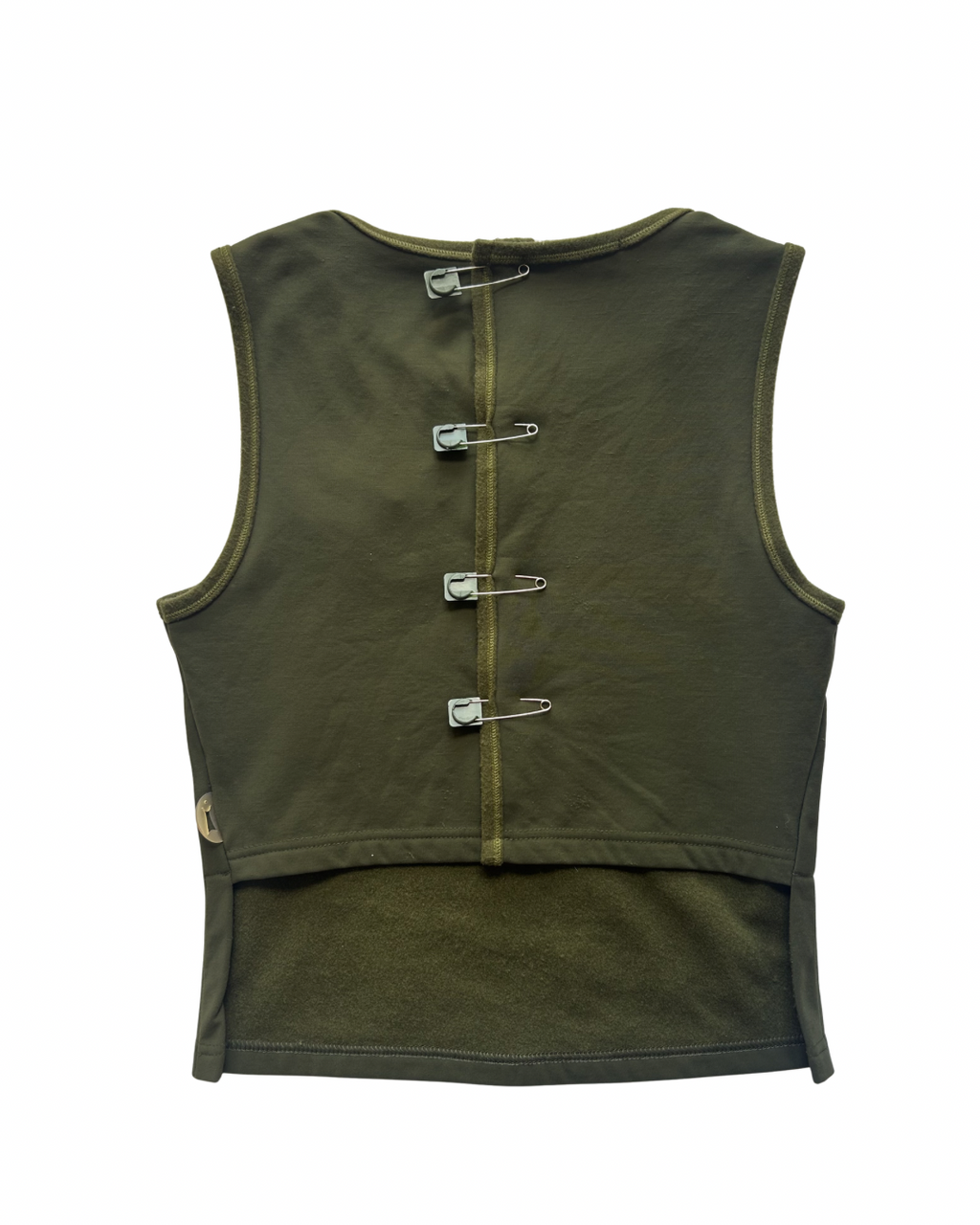 Cop Copine Safety Pin Top: Size S/M